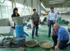 Austrilia Clints Visit Sawdust Pellet Mill