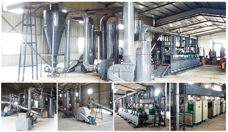1TPH Sawdust Briquette Plant in Ethiopia