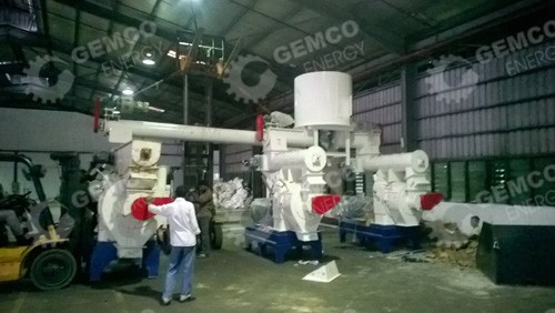 3 sets of wood pellet mill