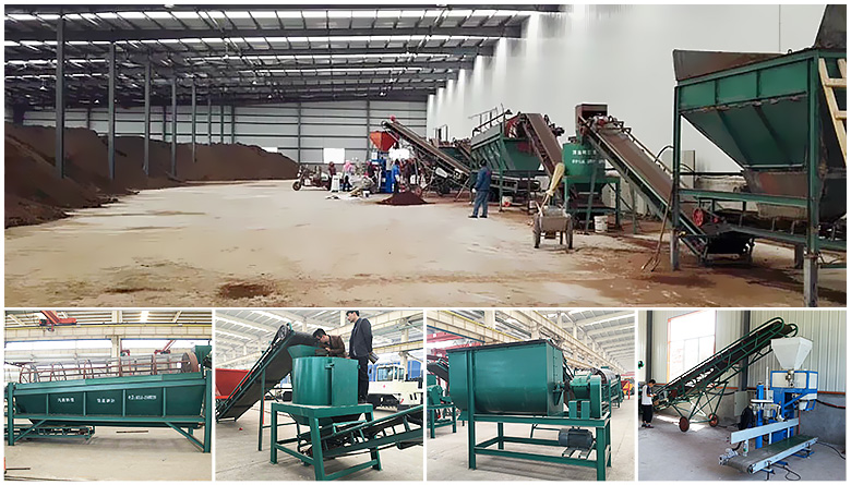 Chicken Manure Organic Fertilzier Pellet Line for Sale