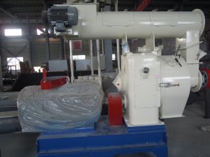 1 Ton Pellet Production Line of Bamboo Shavings in Ghana