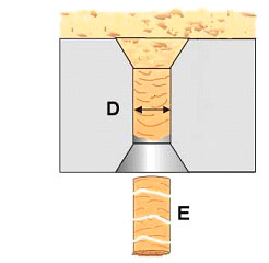 pellet mill die holes