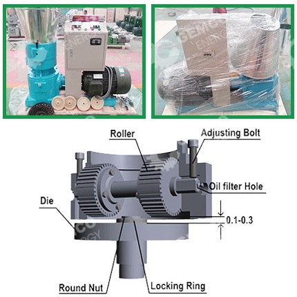 zlsp d-type 260b diy pellet mill